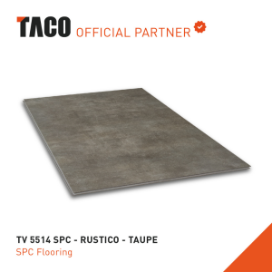Lantai SPC Taco TV-5514 Rustico Taupe